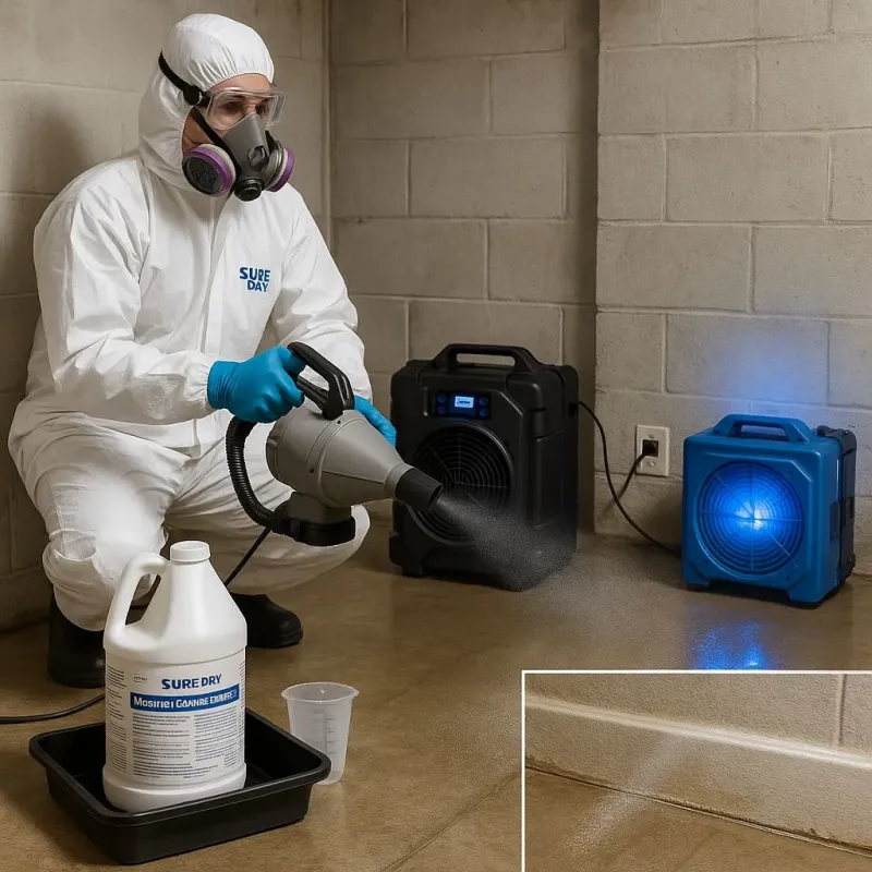 Sanitization and Odor Removal process in Fayetteville, TN