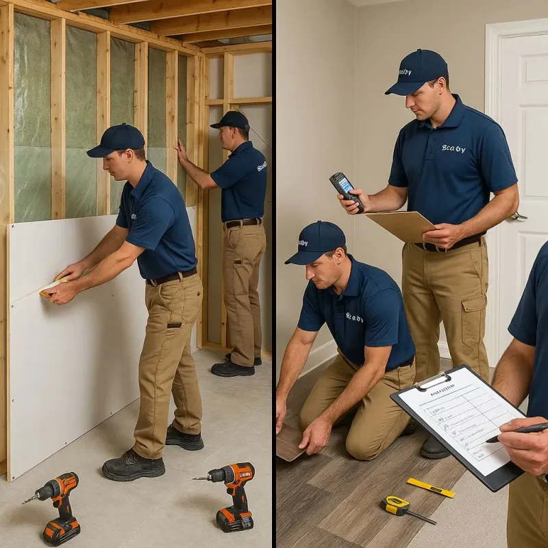 Repairs and Reconstruction process in Fayetteville, TN